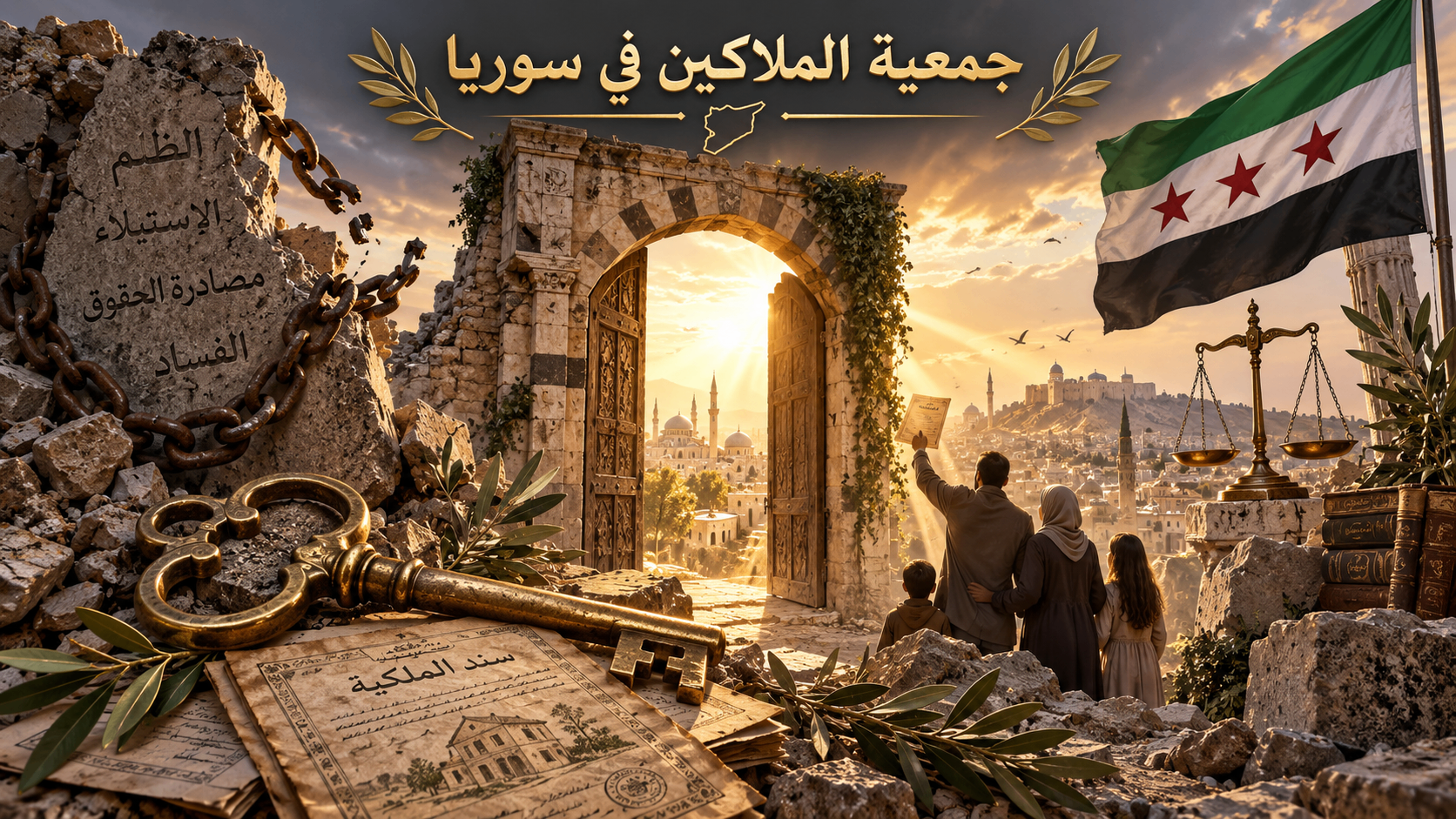عريضة شعبية لإلغاء القوانين الجائرة وإعادة حقوق الملاكين والمتضررين في سوريا