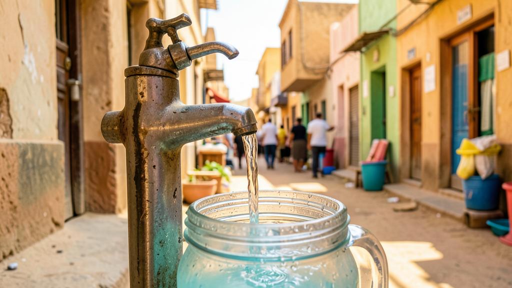 مياه شرب تصل كل حي بجدول عادل