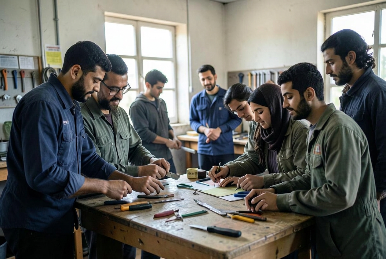فرص تدريب وتشغيل حقيقية للشباب